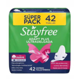 STAYFREE PLUS ULTRA DELGADA