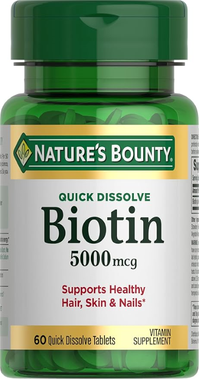 Biotina 5000 mcg - 60 tabletas