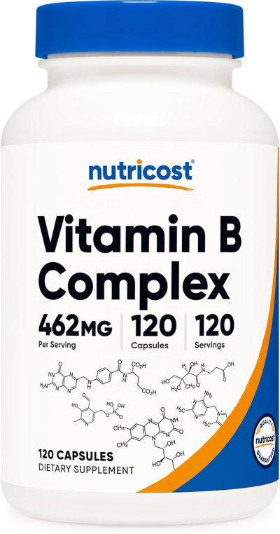 Complejo de vitamina B - 120 cápsulas