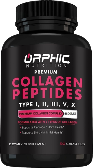 Cápsulas de péptidos de colágeno - 90 cap