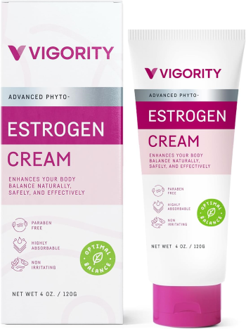 Crema de estrógeno para mujeres