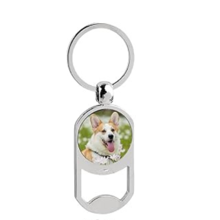 Llavero abrebotella con foto personalizada