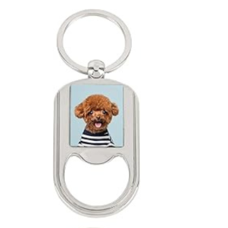 Llavero abrebotella con foto personalizada