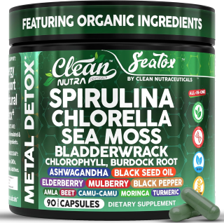 Cápsulas de Espirulina y Clorella 90 cap