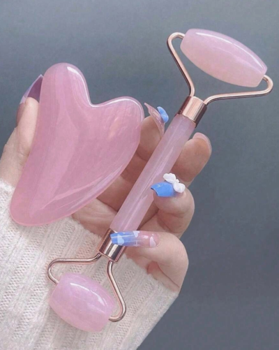 Juego de herramientas de masaje facial