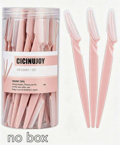 24 piezas de rasuradoras de cejas