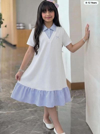 Vestido de manga corta