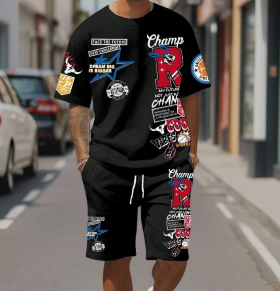 Conjunto camiseta manga corta